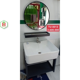 TỦ LAVABO + KIẾNG TU0013