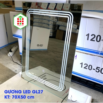 GƯƠNG LED GL27 (70X50)