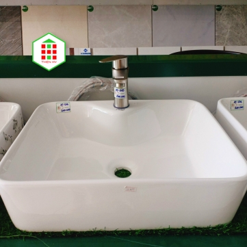 CHẬU LAVABO ĐỂ BÀN CAO CẤP AT-LB4