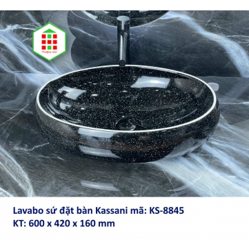 LAVABO ĐỂ BÀN CAO CẤP KASSANI KS-8845