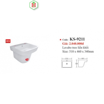 LAVABO TREO KS-9211