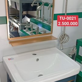 TỦ LAVABO + KIẾNG TU0021