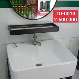 TỦ LAVABO + KIẾNG TU0013