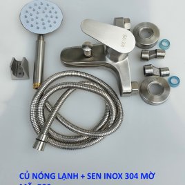 CỦ SEN NÓNG LẠNH INOX 304